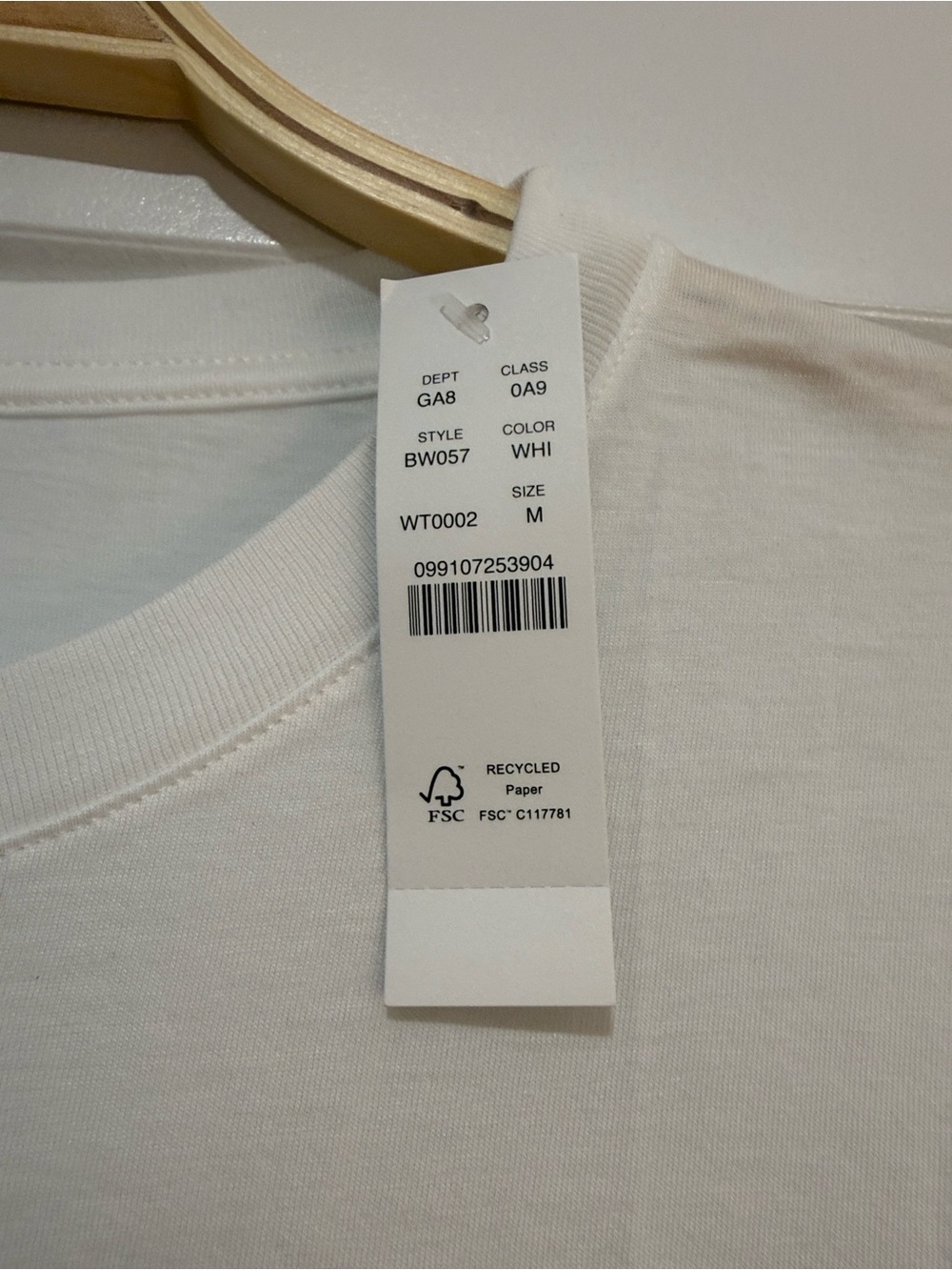 Women’s J. Crew Premium Jersey Long-Sleeve Crewneck Shirt in White - Picture 4 of 6